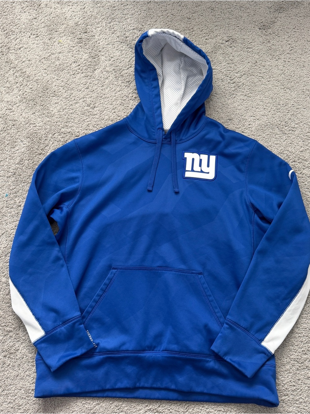Nike New York Giants NFL Men’s Royal Blue Hoodie